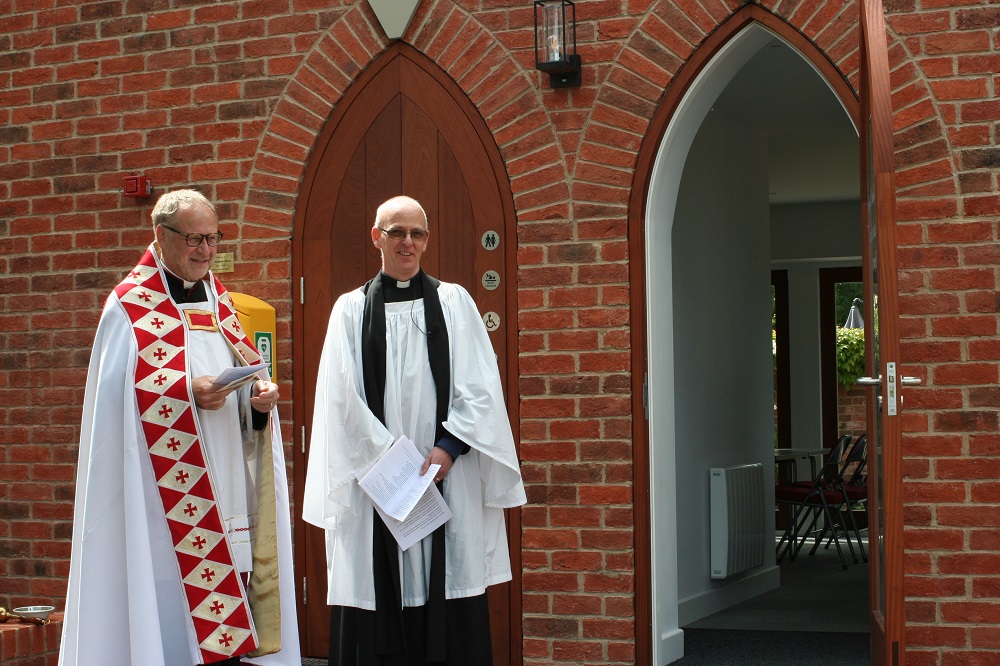 Archdeacon opens new meeting place at church